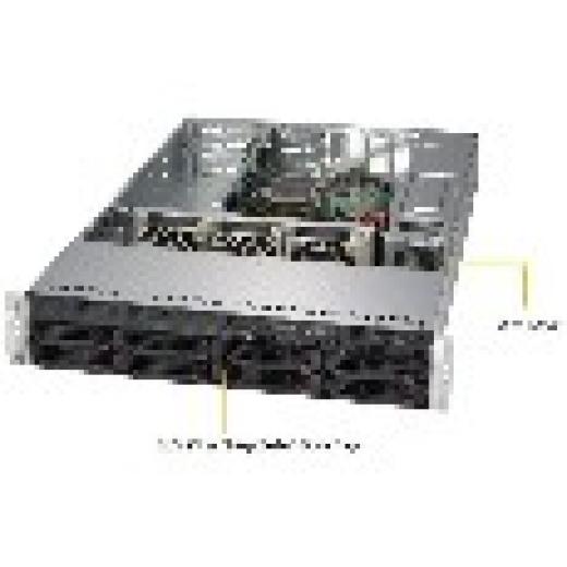 Barebone Server 2 U Single 3647 8 Hot-swap 3.5 500W Redundant Platinum SuperServer 5029P-WTR