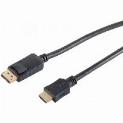 DisplayPort > HDMI (ST-ST) 3m Black