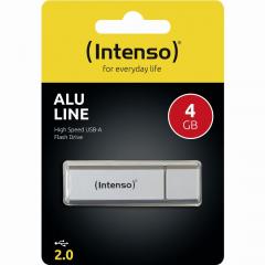 STICK 4GB USB 2.0 Intenso Alu Line Silver
