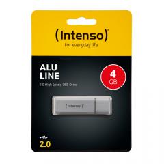 STICK 4GB USB 2.0 Intenso Alu Line Silver
