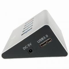 HUB 5Port LogiLink SuperSpeed 1x USB Power passiv Silver