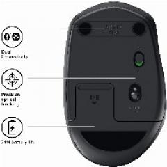 Logitech M590 Silent Bluetooth Optisch Graphit