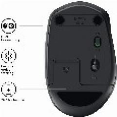Logitech M590 Silent Bluetooth Optisch Graphit