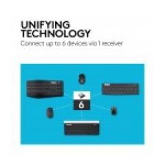 Logitech M590 Silent Bluetooth Optisch Graphit