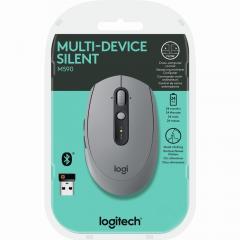 Logitech M590 Silent Bluetooth Optisch grey