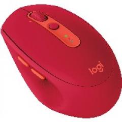Logitech M590 Silent Bluetooth Optisch red