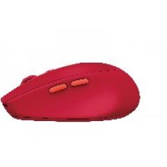 Logitech M590 Silent Bluetooth Optisch red