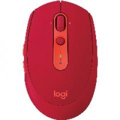 Logitech M590 Silent Bluetooth Optisch red