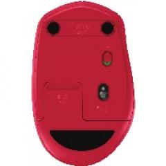 Logitech M590 Silent Bluetooth Optisch red