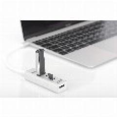 KAB USB C > Multi Adapter (3x USB 2.0; Micro SD; SD) Digitus