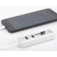 KAB USB C > Multi Adapter (3x USB 2.0; Micro SD; SD) Digitus