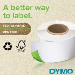 Dymo LabelWriter - Adressetiketten Selbstklebend - 36 x 89 mm - Schwarz auf Weiß - (S0722400)