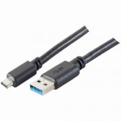 USB3.1 C-A ST-ST 1,8m Black