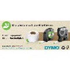 Dymo LabelWriter - D1 Etiketten Selbstklebend - 12 mm x 7 m - Schwarz auf Blau - (S0720560)