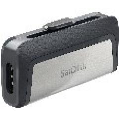 STICK 64GB USB 3.1 SanDisk Ultra Dual Drive Type-A/Type-C black/silver