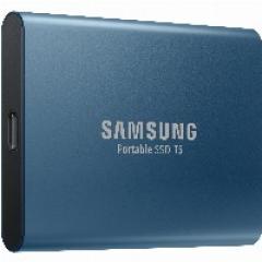 500GB Samsung Portable T5 USB3.1 Gen2 Blau retail