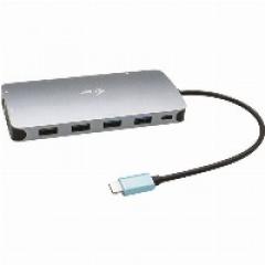 i-tec Metal USB-C Nano universal Dock 3x Display + Power Delivery 100 W