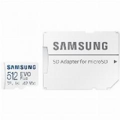 512GB Samsung EVO Plus MicroSDXC 130MB/s +Adapter