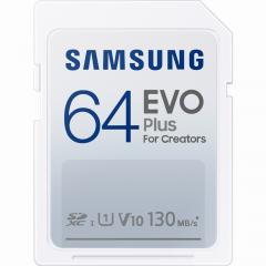 64GB Samsung EVO Plus MicroSDXC 130MB/S +Adapter