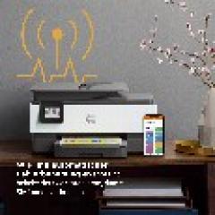 T HP OfficeJet Pro 8022e 4800 x 1200 DPI Air Print USB LAN WiFi Duplex