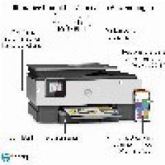 T HP OfficeJet Pro 8022e 4800 x 1200 DPI Air Print USB LAN WiFi Duplex