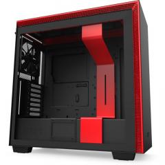 Midi NZXT H series H710 black/red