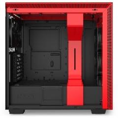 Midi NZXT H series H710 black/red