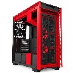 Midi NZXT H series H710 black/red