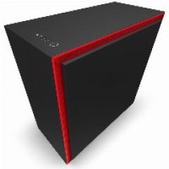 Midi NZXT H series H710i black/red