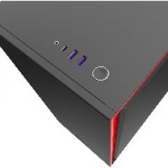 Midi NZXT H series H710i black/red