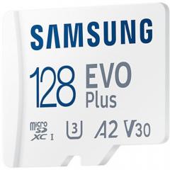 128GB Samsung EVO Plus MicroSDXC 130MB/s +Adapter