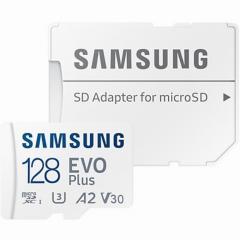 128GB Samsung EVO Plus MicroSDXC 130MB/s +Adapter