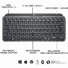 Logitech MX Keys Mini - Tastatur Hintergrundbeleuchtung