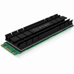 ICY BOX kühlkörper SSD m.2 2280 IB-M2HS-701 black PS5 compatible