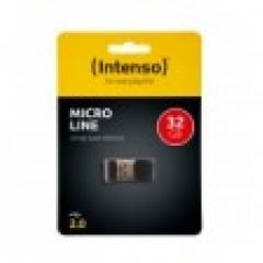 STICK 32GB USB 2.0 Intenso Micro Line Black