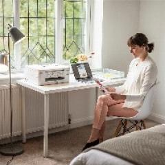 T Brother MFC-J1010DW 4in1 Fax Air Print USB WiFi Duplex