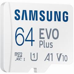64GB Samsung EVO Plus MicroSDXC 130MB/s +Adapter
