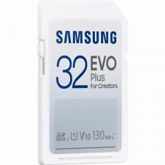 32GB Samsung EVO Plus SDHC 130MB/s White