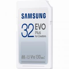 32GB Samsung EVO Plus SDHC 130MB/s White