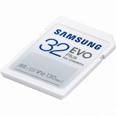 32GB Samsung EVO Plus SDHC 130MB/s White