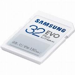 32GB Samsung EVO Plus SDHC 130MB/s White