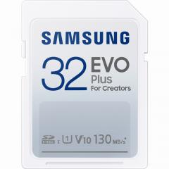 32GB Samsung EVO Plus SDHC 130MB/s White