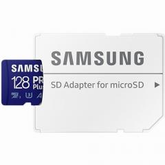 128GB Samsung PRO Plus MicroSDXC 160MB/s +Adapter