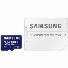 128GB Samsung PRO Plus MicroSDXC 160MB/s +Adapter