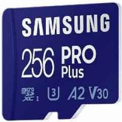 256GB Samsung PRO Plus MicroSDXC 120MB/s +Adapter