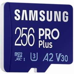 256GB Samsung PRO Plus MicroSDXC 120MB/s +Adapter