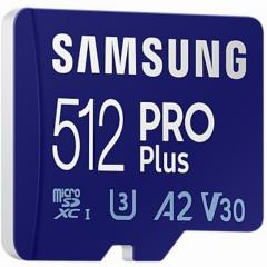 512GB Samsung PRO Plus MicroSDXC 120MB/s +Adapter