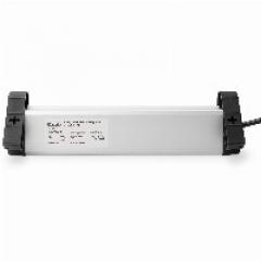 Steckdosenleiste 4x Stecker 2xUSB Port Schalter Digitus Black Silver