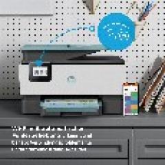 T HP OfficeJet Pro 9015e 4800 x 1200 DPI FAX USB LAN WiFi Duplex (22A57B#629)