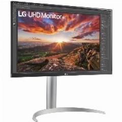 68,4cm/27 (3840x2160) LG 27UP850-W 16:9 5ms IPS 2xHDMI DisplayPort USB-C VESA Pivot Speaker 4K Black/White